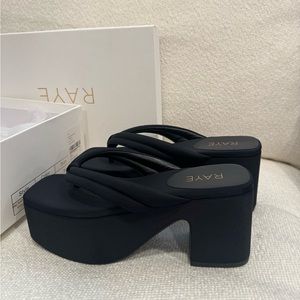Revolve black sandals